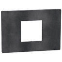 Рамка 2 мод. за монтаж върху конзола 3 мод. цвят Сив меланж (Dark Grey) Light Now Bticino