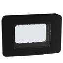 Лицева рамка + носеща IP55 3 мод. цвят Графит Light Now Bticino