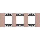 Рамка 3x2 мод. метална цвят Мед (Copper) Living Now Bticino