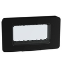 Лицева рамка + носеща IP55 4 мод. цвят Графит Light Now Bticino