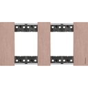 Рамка 2x2 мод. метална цвят Мед (Copper) Living Now Bticino
