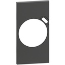 Лицев панел за контакт френски стандарт с USB тип C 2 мод. цвят Черен Living Now Bticino