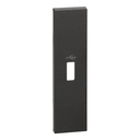 Лицев панел за USB розетка тип A за данни 1 мод. цвят Черен Living Now Bticino