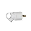 Щепсел бял 2P+Т 16A 250V с ринг Legrand