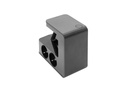 Разклонител ЧЕРЕН 4х2P+E с кабел 1.5 метра и 2хUSB тип A 3.4A 17W U-POWER Corner Legrand