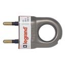 Щепсел алуминий 2P 6A 250V Legrand