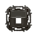 Розетка за RJ45 Keystone цвят Черен Niloe New Legrand