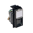Розетка RJ45 cat.5e UTP конектор toolless IDC 1 мод. цвят Черен Living Now Bticino