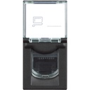 Розетка RJ45 cat.5e UTP 1 мод. цвят Черен /блистер/ Classia Bticino