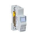 Розетка RJ45 cat.6A STP LCS3 DIN монтаж Legrand