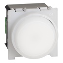 Изваждаема и презареждаща LED лампа 0,4W 230V 2 мод. Living Now Bticino