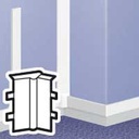 Вътрешен ъгъл 90° 75х20мм DLP Legrand