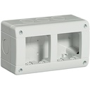 Кутия цвят Сив IP 40 2+2 модула LL Bticino