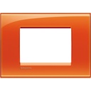 Рамка 3 модула правоъгълна Orange LL Bticino