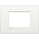Рамка 3 модула метална Pure white AIR LL Bticino