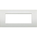 Рамка 7 модула метална Pearl white AIR LL Bticino