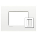 Рамка 3+3 модула метална Pure white AIR LL Bticino