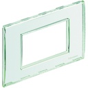 Рамка 3 модула правоъгълна Kristall transparent LL Bticino