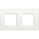 Рамка 2+2 модула метална Pure white AIR LL Bticino