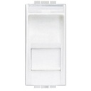Розетка RJ45 cat.6 UTP конектор toolless IDC 1 модул цвят Бял LL Bticino