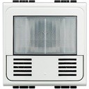 Датчик за присъствие PIR+US, 105°, обхват 5m @ h=1.2m, с ключ, изисква неутрала, 2 модула цвят бял LL Bticino
