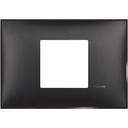 Рамка 2 модула за монтаж върху конзола 3 модула цвят Черен сатен (Black satin) Classia Bticino /блистер/
