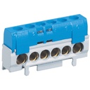 Клема изолирана СИНЯ 2х35mm2 + 4х25mm2 125A Legrand