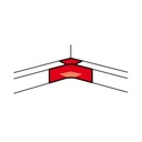 Вътрешен ъгъл Al 90° 50х105мм DLP Legrand