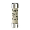 Стопяем цилиндричен предпазител тип gG 4A 8.5x31.5мм Legrand