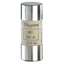 Стопяем цилиндричен предпазител тип gG 100A 22x58мм Legrand