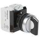 Превключвател черен 1-0-2 2NO с възврат Ø22mm Legrand