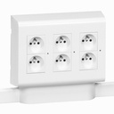 Кутия за открит монтаж 3x4M за кабелен канал DLP Legrand