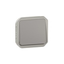 Бутон NO/NC с подсветка механизъм цвят Сив IP55 Plexo New Legrand