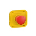 Авариен стоп 1NO+1NC механизъм цвят Жълт IP55 Plexo New Legrand