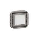 Сигнална LED лампа механизъм цвят Бял IP55 Plexo New Legrand