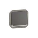 Бутон NO/NC с подсветка механизъм цвят Антрацит IP55 Plexo New Legrand