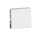 Бутон 2 модула 6A, цвят бял Easy-Led Mosaic NEW Legrand