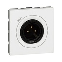 Розетка за тонколони XLR 3 пина Male цвят бял Mosaic Legrand