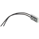 LED индикатор за метална основа бял Legrand