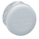 Разклонителна кутия открит монтаж Ø60x40мм IP55 цвят Сив Plexo Legrand
