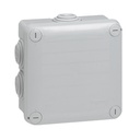 Разклонителна кутия открит монтаж 105x105x55мм IP55 цвят Сив Plexo Legrand