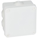 Разклонителна кутия открит монтаж 105x105x55мм IP55 цвят Бял Plexo Legrand