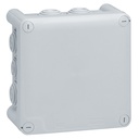 Разклонителна кутия открит монтаж 130x130x74мм IP55 цвят Сив Plexo Legrand