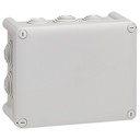 Разклонителна кутия открит монтаж 180x140x86мм IP55 цвят Сив Plexo Legrand
