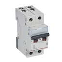 Автоматичен прекъсвач TX3 2P 2A крива С 6kA Legrand