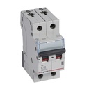 Автоматичен прекъсвач TX3 2P 10A крива С 6kA Legrand