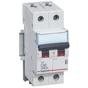 Автоматичен прекъсвач TX3 2P 40A крива С 6kA Legrand