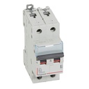 Автоматичен прекъсвач DX3 2P 2A крива B 6kA Legrand