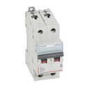 Автоматичен прекъсвач DX3 2P 63A крива D 6kA Legrand