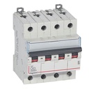 Автоматичен прекъсвач DX3 4P 63A крива С 10kA 6 модула IT Legrand
